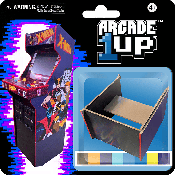 Colored Arcade1up Inline Riser | GIJoel Gaming Cabinets
